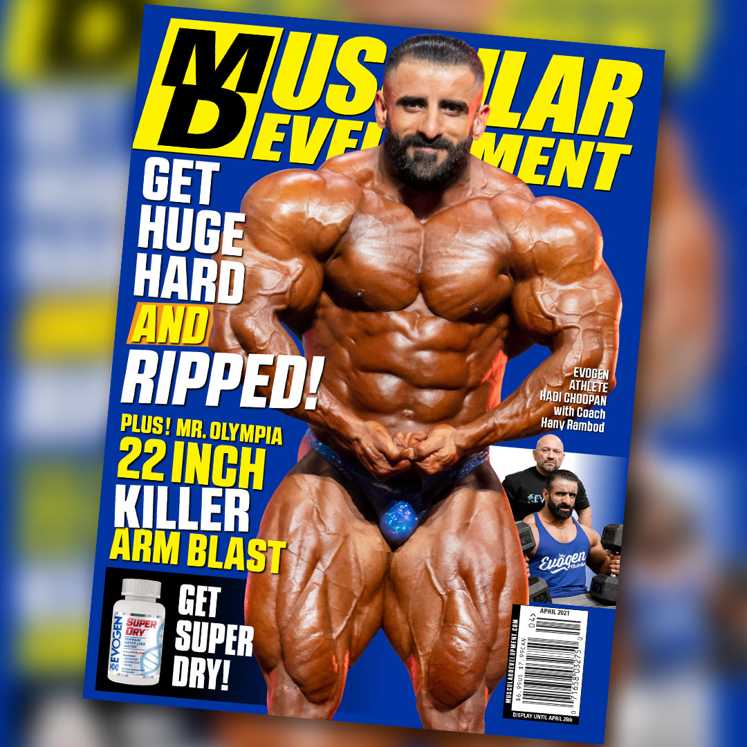 Ronline Report Podcast with Hany Rambod on Evogen Elite athlete Hadi Choopan at the 2020 Mr. Olympia