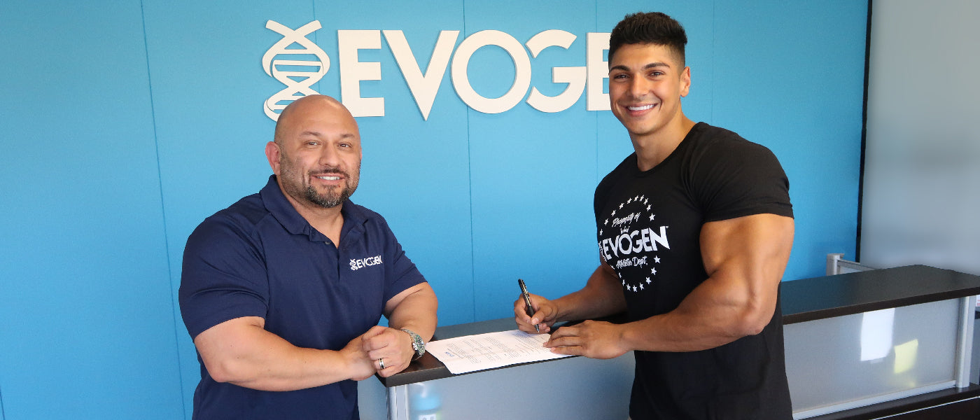 TEAM EVOGEN ELITE & HANY RAMBOD WELCOME ANDREI DEIU, THE NEXT GENERATION OF ATHLETE