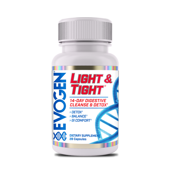 Evogen | Light & Tight | 14 Day Digestive Cleanse & Detox | Capsules | Front Image Product