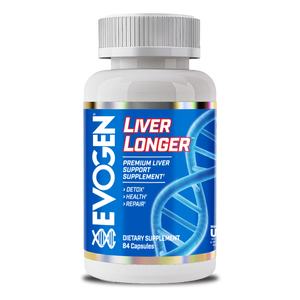 Evogen | Liver Longer | Liver Support Supplement | Capsules | Front Product Image