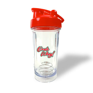 Evogen Nutrition Orale Whey! Shaker with Red lid