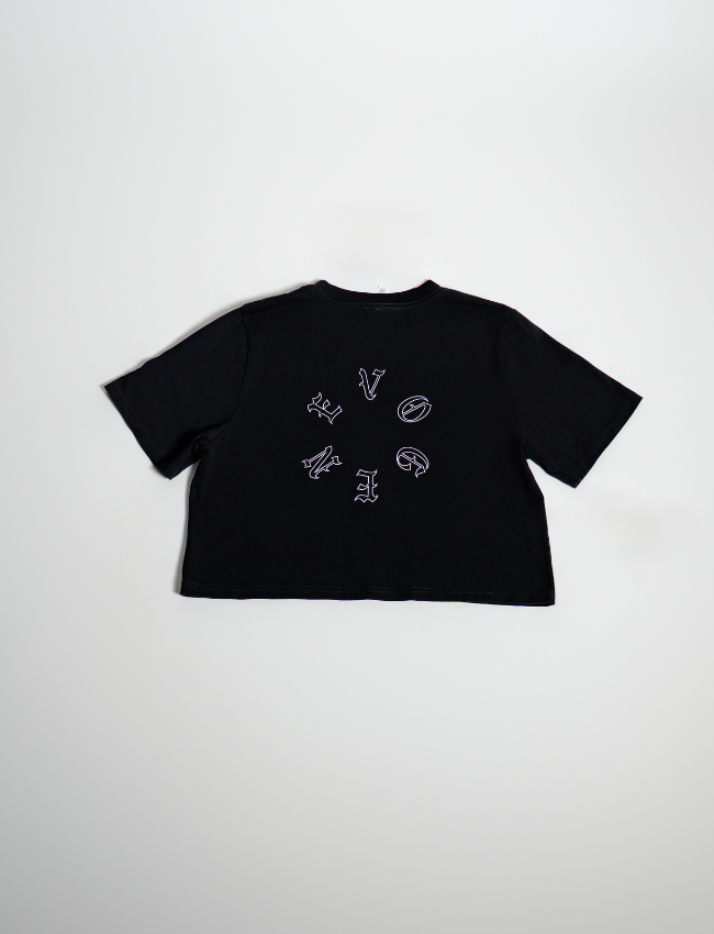 Women's Gothic Crop Tee