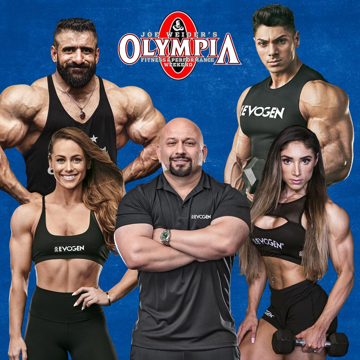 Team Evogen Elite at the 2019 Olympia Weekend