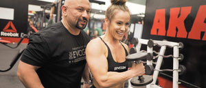 Hany & Lauren Blast FST-7 Biceps at AKA Gym