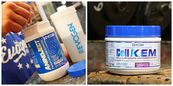 What are the differences between AminoJect and Cell K.E.M.?