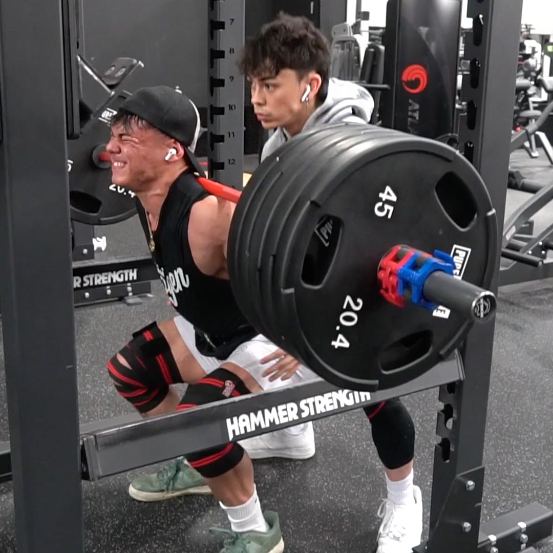 A Day In The Life with Devin Bernardo Training Legs