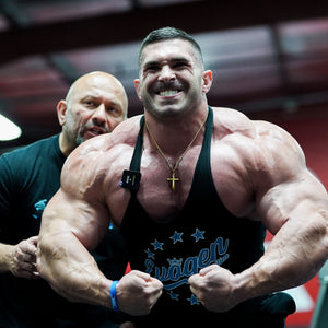 FST-7 Top Guns 212 Olympia Champ Derek Lunsford and Hany Rambod Train Arms