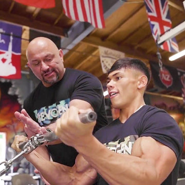 Train with The Pro Creator: Andrei and Devin Up In Arms with Hany Rambod