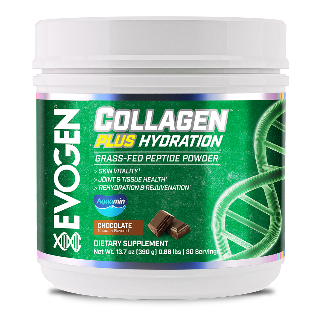#flavor_natural chocolate | Front view of Collagen Plus Chocolate | Collagen Plus Chocolate | 30 servings