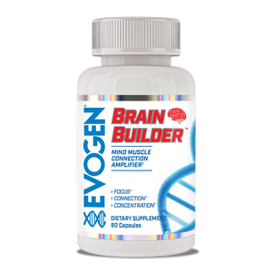 Evogen | Brain Builder | Mind Muscle Connection Amplifier | Capsules | Front