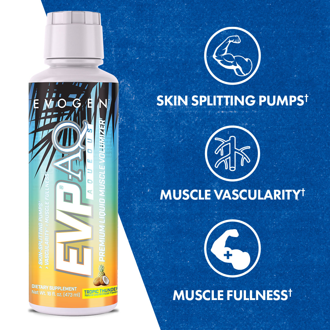 EVP AQ Liquid Glycerol Pre-Workout | Evogen Nutrition