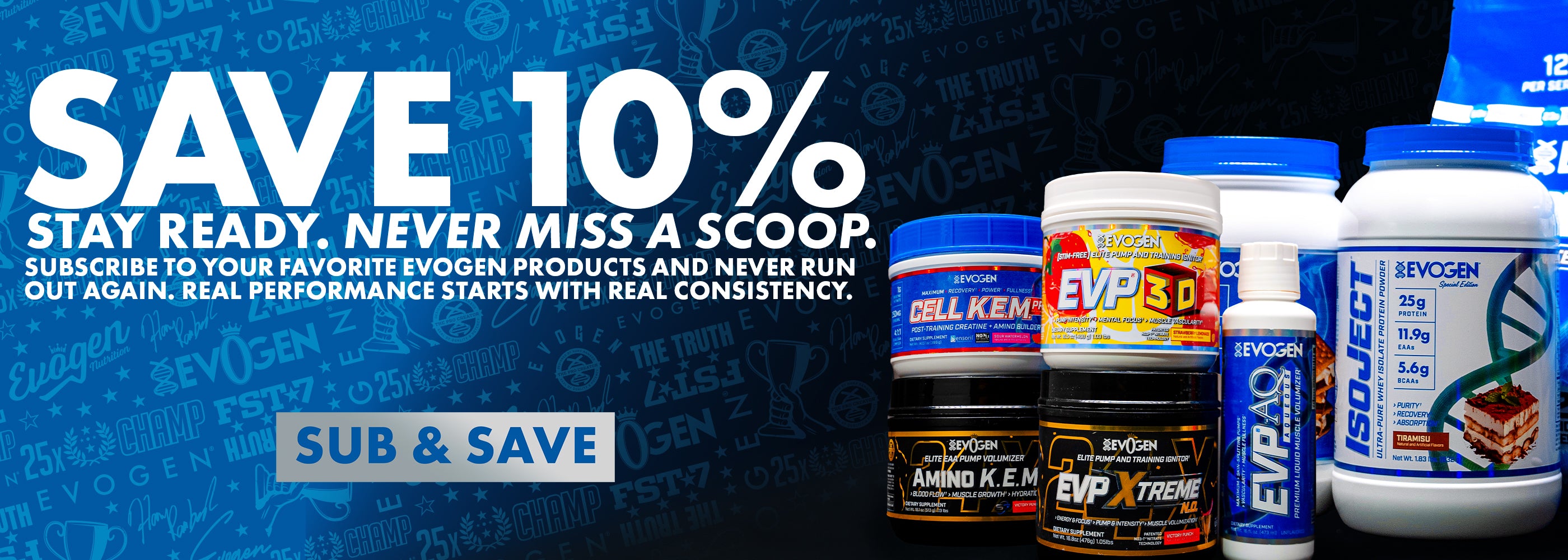 Evogen - Subscribe & Save