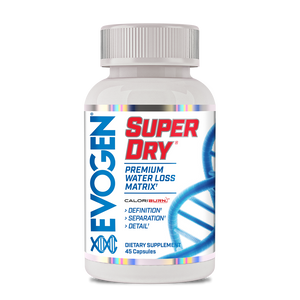 Evogen | Super Dry | Premium Water Loss Matrix | Front Bottle Image