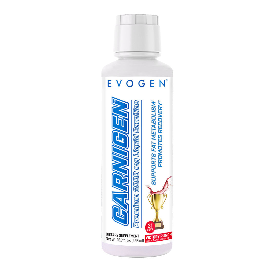 #flavor_victory punch | Front view of Carnigen Premium Liquid Carnitine Victory Punch | Carnigen Premium Liquid Carnitine Victory Punch | 31 servings