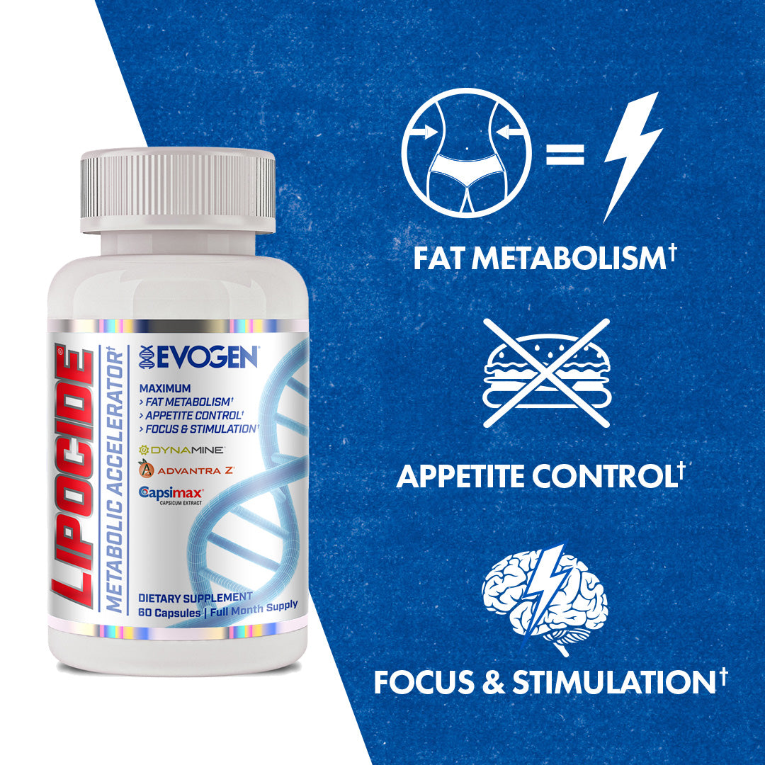 Evogen | Lipocide | Metabolic Accelerator | Capsules | Max Claims