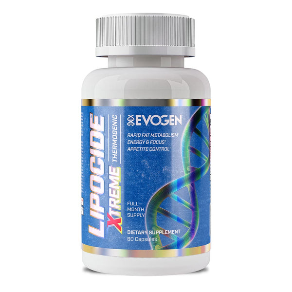 Evogen | Lipocide Xtreme | Maximum Strength | Single Capsule | Extreme Fat Burner | Front Image