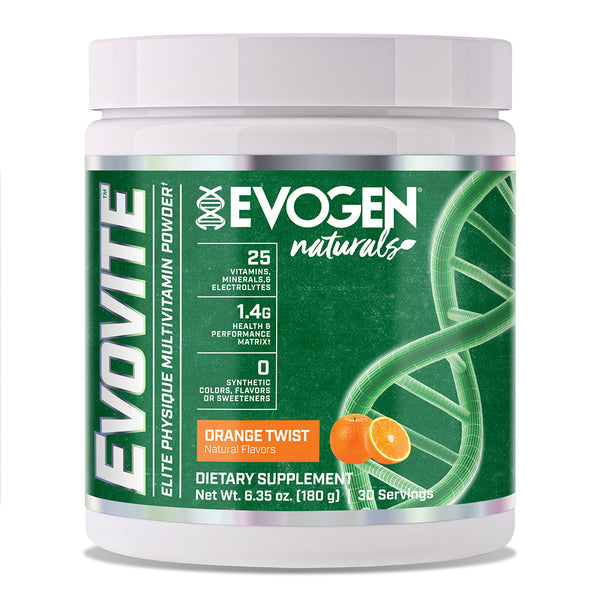 Evogen | Evovite Powder | Immune Boosting Elite Sport Multivitamin | Front Image